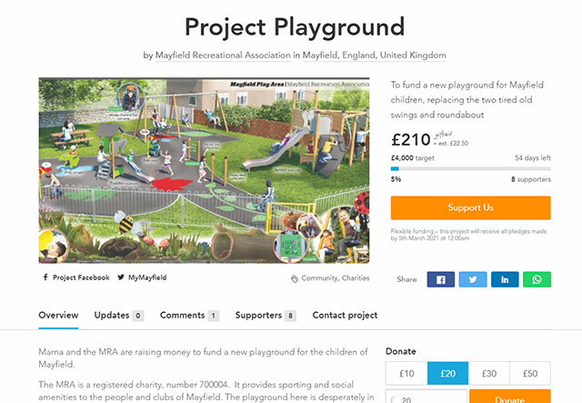 Help make Mayfield Playground happen