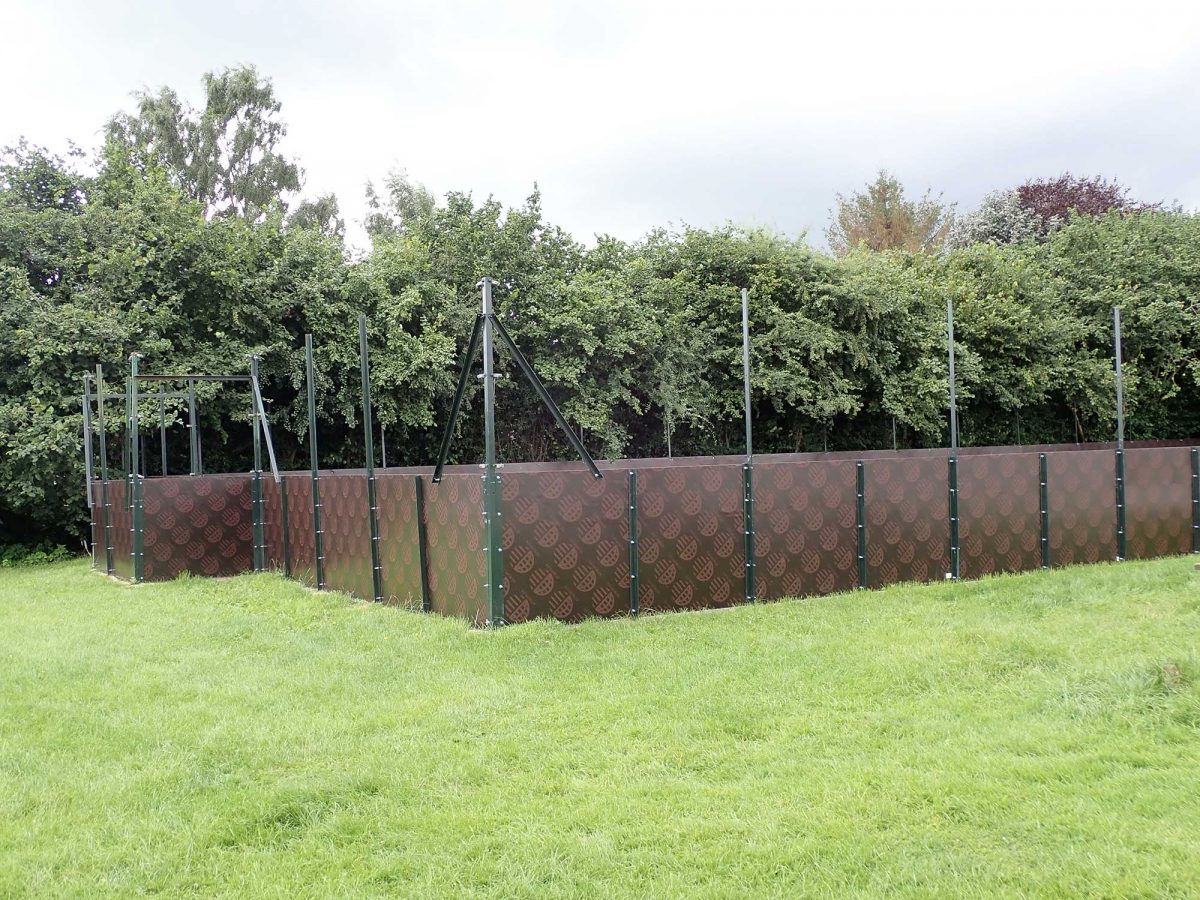 New boards at the MUGA