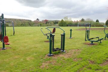 MARNA outdoor gym in Mayfield, Staffordshire